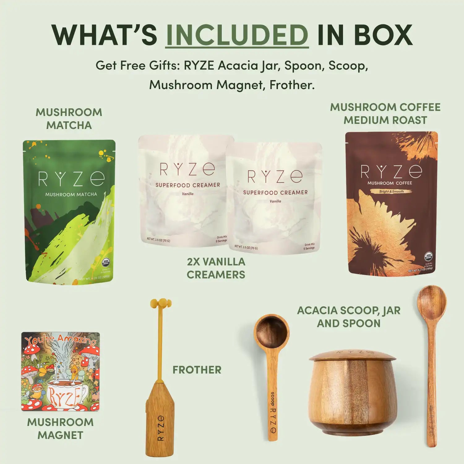 RYZE Ritual Set (Matcha + Coffee)
